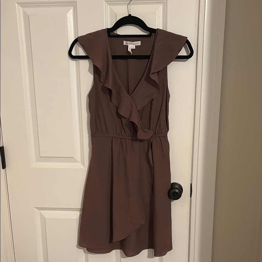 BCBGeneration Asymmetrical Mauve Dress
